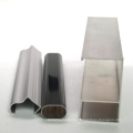 Anodized aluminum profile for sliding wardrobe door and wardrobe door track